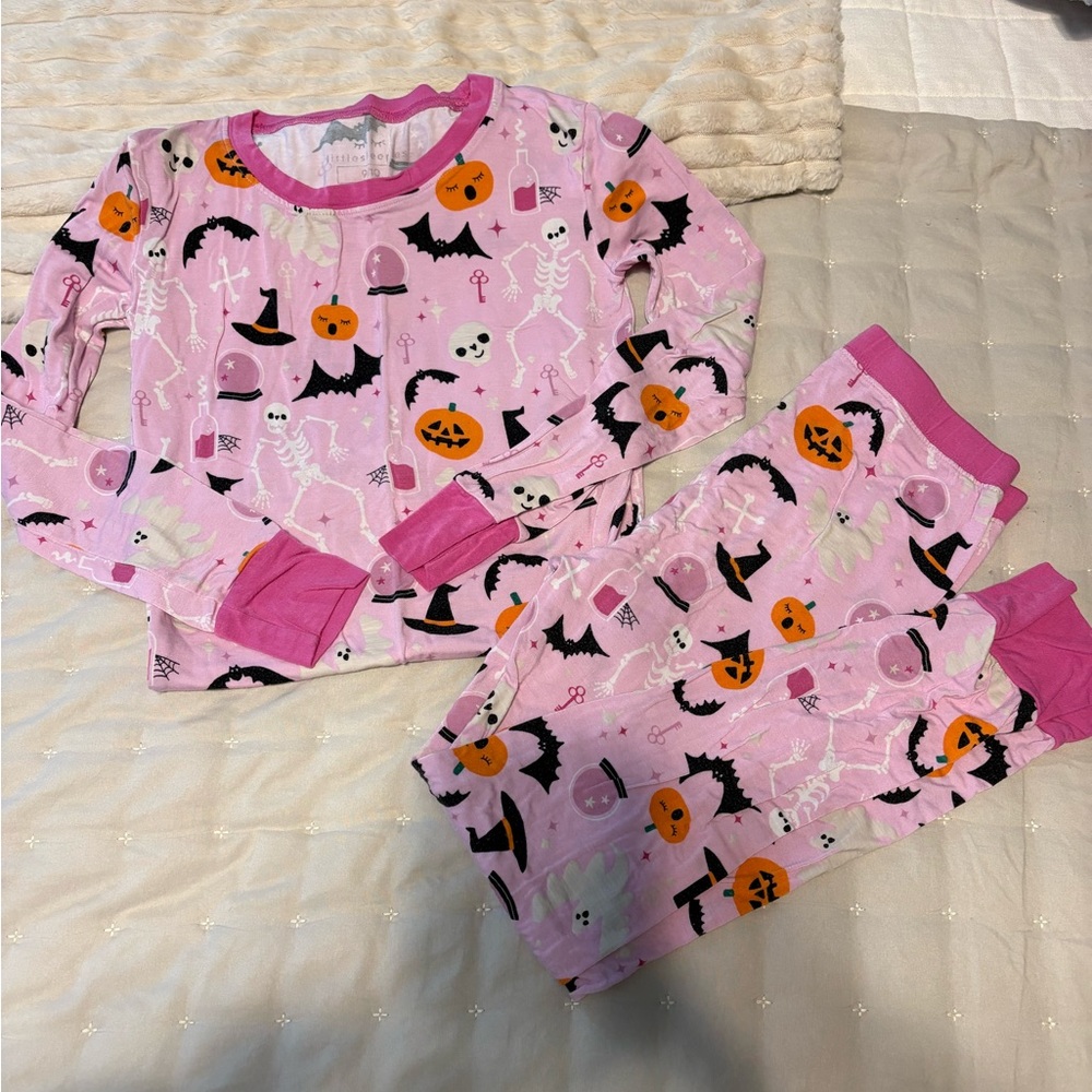 Little Sleepies Halloween Skeleton Kids Pajamas